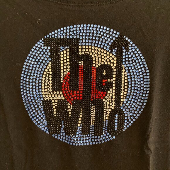 NEXT LEVEL APPAREL Black Bodycon The Who Band Short Sleeve T Shirt Size S - Picture 2 of 8